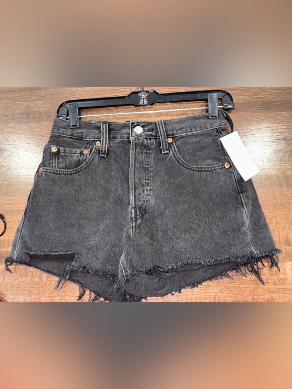 Levi’s Women’s 501 Buttonfly High Waist Shorts Size 25